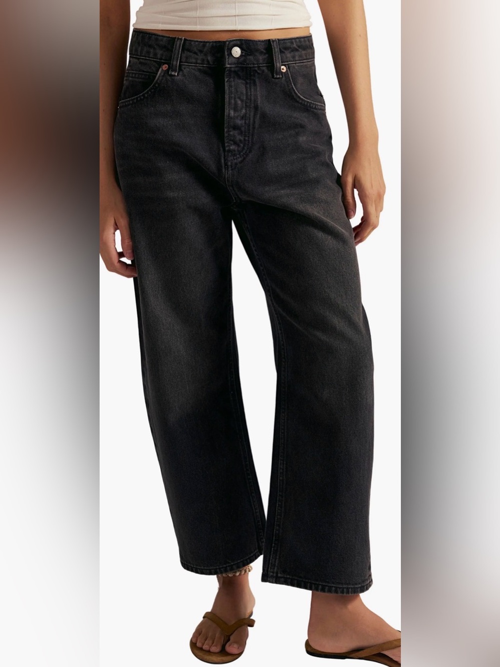 Free People We the Free Deep Trance Boyfriend Jeans